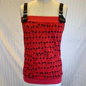 Red Mickey Mouse Top